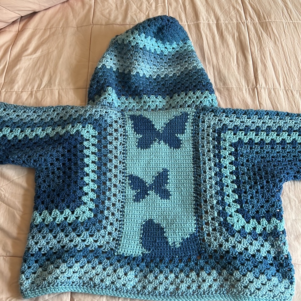 Custom commission Crochet Sweater Listing - Picture 4 of 4